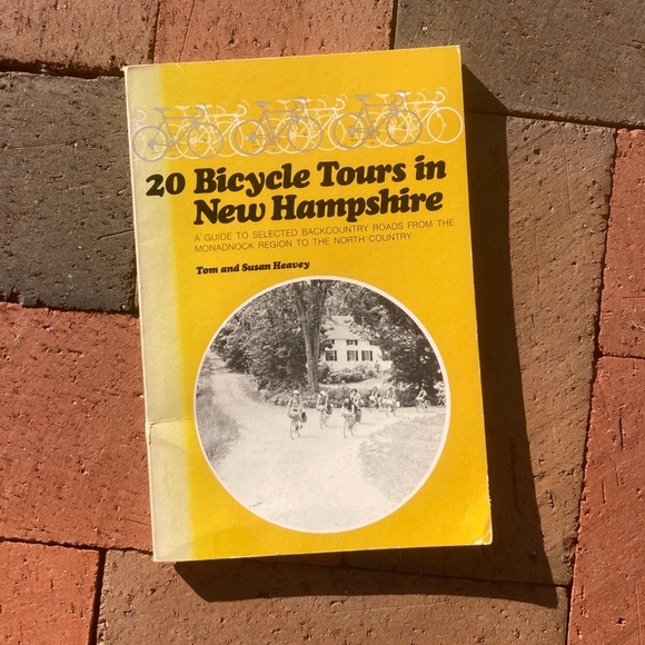 Vintage 20 Bicycle Tours in New Hampshire Biking Cyclist Guide Outdoors - Picture 1 of 9